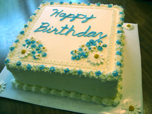 cakes pictures for birthday. wilton flower irthday cake